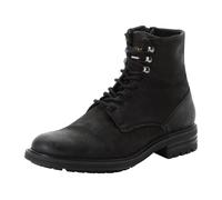 Winterboots PANTOFOLA D´ORO "CAMPIGLIO HIGH", Herren, Gr. 42, schwarz, Leder, Schuhe Winterboots, rutschfeste Gummilaufsohle, Schaftform hoch, Schnürung, aus Leder (25062311-42) schwarz