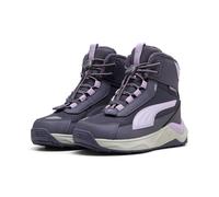 Winterboots PUMA "EVOLVE 20 BOOT PURETEX PS", Mädchen, Gr. 29, lila (inky depths, light lavender, puma silber), Synthetik, Schuhe Winterboots, wasserdicht, Winterschuhe, Winterstiefel, Snowboots (5877