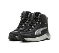 Winterboots PUMA "EVOLVE 20 BOOT PURETEX PS", Mädchen, Gr. 29, schwarz-weiß (puma schwarz, slate sky, puma silber), Synthetik, Schuhe Winterboots, wasserdicht, Winterschuhe, Winterstiefel, Snowboots (