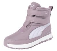 Winterboots PUMA "EVOLVE BOOT LITE V JR", Mädchen, Gr. 37, plum jam, lila crush, puma weiß, Synthetik, Textil, unifarben, Schuhe Winterboots, Winterschuhe, Winterstiefel, Snowboots (63573621-37) plum