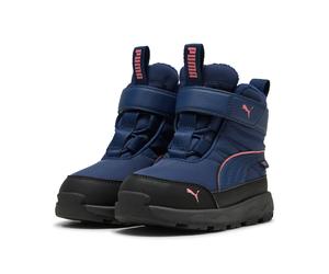 Winterboots PUMA "EVOLVE BOOT PURETEX AC+INF", Jungen, Gr. 27, persian blau, pinkscape, Textil, Schuhe Winterboots, Snowboots, Winterstiefel, Winterschuhe, für Kinder, wasserdicht (51187511-27) persia