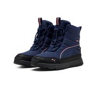 Winterboots PUMA "EVOLVE BOOT PURETEX JR", Mädchen, Gr. 39, blau (persian blau, pinkscape), Textil, Schuhe Winterboots, Snowboots, Winterstiefel, Winterschuhe, wasserdicht (91555615-39) persian blau,