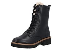 Winterboots REMONTE, Damen, Gr. 37, schwarz, Leder, Schuhe Winterboots, Schnürboots, Schnürstiefelette mit TEX-Ausstattung (33670051-37) schwarz