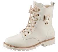 Winterboots REMONTE, Damen, Gr. 38, weiß, Leder, Schuhe Winterboots, Blockabsatz, Schnürboots, Outdoorschuh mit Zierschnalle, Topseller (31925166-38) weiß