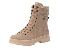 Winterboots REMONTE, Damen, Gr. 43, beige, Nubukleder, Textil, Schuhe Winterboots, Schnürboots, Stiefelette mit wasserabweisender TEX-Membrane (47010138-43) beige