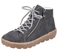Rieker Damenschuhe Schnürstiefel anthrazit anthrazit - Gr. - 36