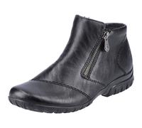 Winterboots RIEKER, Damen, Gr. 36, schwarz, Lederimitat, Schuhe Winterboots, in sportlicher Optik (28044102-36)