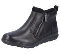 Winterboots RIEKER, Damen, Gr. 37, schwarz, Leder, Lederimitat, Textil, Schuhe Winterboots, mit herausnehmbarer Textileinlage (14080042-37) schwarz