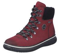 Rieker Damen 74247 Schnürstiefel, Rot, 38 EU