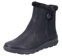 Winterboots RIEKER, Damen, Gr. 38, schwarz, Lederimitat, Textil, unifarben, Schuhe Winterboots, Keilstiefelette - 150 Jahre Rieker Jubiläumsartikel (91913823-38) schwarz
