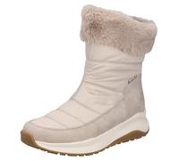 Winterboots RIEKER, Damen, Gr. 39, hellbeige, Lederimitat, Textil, Schuhe Winterboots, Plateauboots, Winterstiefelette mit riekerTEX-Membran (65072054-39) hellbeige