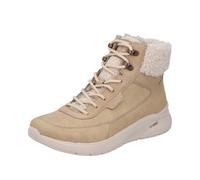Winterboots RIEKER, Damen, Gr. 40, hellbeige, Lederimitat, Textil, Basic, Schuhe Winterboots, Winterstiefelette, Casual-Boots mit riekerTEX-Membran, vegan (83699322-40) hellbeige