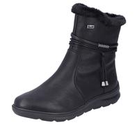 Winterboots RIEKER, Damen, Gr. 40, schwarz, Lederimitat, Textil, Schuhe Winterboots, mit wasserabweisender riekerTEX-Membran, Topseller (34277947-40) schwarz