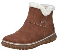 Rieker Damen Winterstiefel 74260, Frauen Stiefel, lose Einlage, wasserabweisend, riekerTEX,uebergangsschuhe,Winterboots,warm,braun (25),43 EU / 9 UK