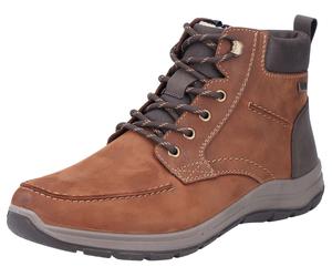 Winterboots RIEKER, Herren, Gr. 41, braun, Leder, Lederimitat, Schuhe Winterboots, Outdoorschuh, Schnürboots, Stiefelette mit riekerTEX-Membran (27053114-41) braun