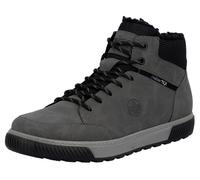 Winterboots RIEKER, Herren, Gr. 44, grau (grau, schwarz), Lederimitat, Textil, Schuhe Winterboots, in sportiver Optik (51916326-44) grau, schwarz