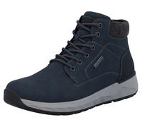 Winterboots RIEKER, Herren, Gr. 44, nachtblau, anthrazit, Lederimitat, Textil, Schuhe Winterboots, Schnürboots, Stiefelette mit wasserabweisender riekerTEX-Membran, Topseller (78531002-44) nachtblau,
