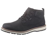Winterboots RIEKER, Herren, Gr. 46, schwarz, Nubuklederimitat, Textil, Schuhe Winterboots, mit Tex-Ausstattung (30741516-46) schwarz