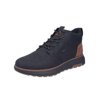 Rieker Herren-TEX-Schnürstiefel gefüttert Schwarz-Zimt-Braun 46