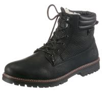Winterboots RIEKER, Herren, Gr. 47, schwarz, Leder, Lederimitat, Schuhe Winterboots, mit TEX-Ausstattung (55719436-47) schwarz