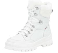 Winterboots RIEKER SPORT, Damen, Gr. 36, weiß, Leder, Textil, Schuhe Winterboots, Schneeboots, Winterstiefelette mit wasserabweisender R-TEX-Membran (40645167-36) weiß