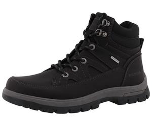 Winterboots ROMIKA, Herren, Gr. 40, schwarz, Lederimitat, Textil, unifarben, Schuhe Winterboots, Winterstiefelette, Outdoorschuh, Schnürboots mit Innenreißverschluss (26491462-40) schwarz