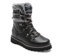 Winterboots ROXY "Brandi", Damen, Gr. 8,5(39), schwarz, Obermaterial: 84% Leder, 12% Chemiefaser-Textil, 4% Metall / Futter: 100% Chemiefaser-Textil / Außensohle: 100% Gummi, Schuhe Winterboots (89351
