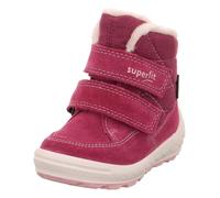 Winterboots SUPERFIT "GROOVY 2.0 WMS: Mittel", Mädchen, Gr. 26, rosa (fuchsia, rosé), Polyester, Veloursleder, Schuhe Winterboots, Snowboots mit GORE-TEX, Größenschablone zum Download (11973630-26) fu