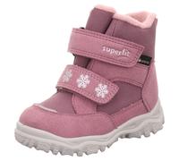 Winterboots SUPERFIT "HUSKY1, WMS: mittel", Mädchen, Gr. 27, rosa (altrosa, rosé), Lederimitat, Textil, Schuhe Winterboots, Snowboots mit wasserdichtem GORE TEX, Größenschablone zum Download (21349726