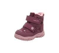 Winterboots SUPERFIT "HUSKY1, WMS: mittel", Mädchen, Gr. 29, rot, rosa, Lederimitat, Textil, Schuhe Winterboots, Snowboots mit wasserdichtem GORE TEX, Größenschablone zum Download (41096360-29) rot, r