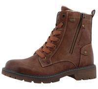 Winterboots TOM TAILOR, Damen, Gr. 37, braun, Lederimitat, Schuhe Winterboots, Workerboots, Hiking Boot mit Blockabsatz (13739333-37) braun