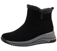 TOM TAILOR 8490090007 Damen Schuhe Komfort Stiefel Winterboots Keilabsatz gefüttert (Black, EU Schuhgrößensystem, Erwachsene, Damen, Numerisch, M, 40)