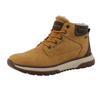 Winterboots TOM TAILOR, Herren, Gr. 40, braun (camelfarben), Lederimitat, Schuhe Winterboots, Schnürboots mit weicher Schaftrand-Polsterung (11950511-40) camelfarben
