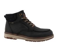 Winterboots TOM TAILOR, Herren, Gr. 46, schwarz (anthrazit), Lederimitat, Textil, Schuhe Winterboots, Schnürboots im Bergsteigerlook, mit Ziernähten (42845805-46) anthrazit