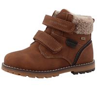 Winterboots TOM TAILOR, Mädchen, Gr. 20, braun (cognac), Lederimitat, Schuhe Winterboots, mit Tex-Membrane (40704309-20) cognac
