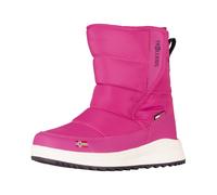 Winterboots TROLLKIDS "KIDS KONGSBERG WINTER BOOTS", Mädchen, Gr. 34, pink (schwarz pink), Synthetik, Textil, Schuhe Winterboots, mit profiliertem Laufsohlenprofil, wasserdicht, für Kinder (49250839-3