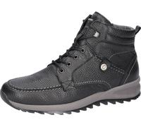 Winterboots WALDLÄUFER "HELLE", Herren, Gr. 10 (44,5), schwarz, Nappaleder, unifarben, Schuhe Winterboots, Komfortschuh, Schnürboots, Stiefelette in Bequemweite G (= weit) (11046609-10) schwarz