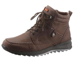 Winterboots WALDLÄUFER "HELLE", Herren, Gr. 12,5 (48), braun (dunkelbraun), Nubukleder, Schuhe Winterboots, mit Schaftpolsterung, G-Weite (12860226-12,5) dunkelbraun