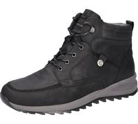 Winterboots WALDLÄUFER "HELLE", Herren, Gr. 8,5 (42,5), schwarz, Nubukleder, Schuhe Winterboots, mit Lammfellfutter, H-Weite (65443164-8,5) schwarz
