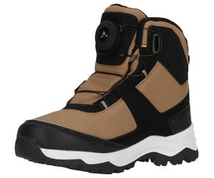 Winterboots WHISTLER "NOCARA Q-LOCK KIDS BOOT WP", Mädchen, Gr. 34, braun (khaki), Synthetik, Schuhe Winterboots, Winterschuhe, Winterboots, Snowboots, wasserdicht (35701027-34) khaki