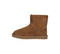 Winterboots ZIGZAG "DAX KIDS BOOT WARM WP", Mädchen, Gr. 38, braun (toffee), Synthetik, Schuhe Winterboots, Winterschuhem, Winterstiefel, Schlupfstiefel, gefüttert, wasserdicht (84597858-38) toffee