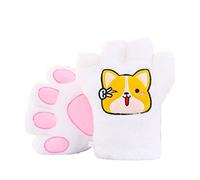 Winterhandschuhe, dicke Fäustlinge, gemütliche Handschuhe, Cartoon für Pfoten, Corgis-Muster, Fäustlinge, Winter, kaltes Wetter, Suppli, winddicht, Outdoor-Sportzubehör, Kleinkind, Cartoon-Pfotenform