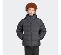 Winterjacke ADIDAS ORIGINALS "TONAL HOODED PUFFER", Herren, Gr. XXL, schwarz (schwarz, schwarz, schwarz, schwarz), Obermaterial: 100% Polyester, normal, Jacken Winterjacke (83611545-XXL) schwarz, schw