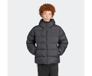 Winterjacke ADIDAS ORIGINALS "TONAL HOODED PUFFER", Herren, Gr. XXL, schwarz (schwarz, schwarz, schwarz, schwarz), Obermaterial: 100% Polyester, normal, Jacken Winterjacke (83611545-XXL) schwarz, schw