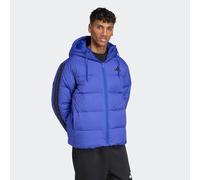 Winterjacke ADIDAS SPORTSWEAR "ESS 3S P D HD J", Herren, Gr. M, blau (semi lucid blau), Obermaterial: 100% Polyamid. Wattierung: 80% Entendaune, 20% Entenfeder, Jacken Winterjacke (86355061-M) semi lu