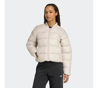 Winterjacke ADIDAS SPORTSWEAR "ESSENTIALS CLIMAWARM KUNSTDAUNEN PUFFER", Damen, Gr. S, beige (wonder aluminium), Obermaterial: 100% Polyester, normal, Jacken Winterjacke (57338035-S) wonder aluminium