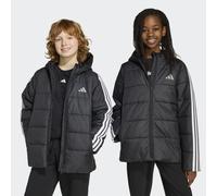 Winterjacke ADIDAS SPORTSWEAR "J ESS 3S JKT", Kinder, Gr. 164, schwarz, weiß, Obermaterial: 100% Polyester, normal, Jacken Winterjacke (93801213-164) schwarz, weiß