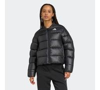 Winterjacke ADIDAS SPORTSWEAR "W ESS SD PUF J", Damen, Gr. S, schwarz, Obermaterial: 100% Polyester, normal, Jacken Winterjacke (22352744-S) schwarz