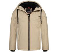 Winterjacke ALESSANDRO SALVARINI "ASLighty", Herren, Gr. 3XL, beige, Obermaterial: 100% Polyester, Jacken Winterjacke, innen komplett mit warmem Teddyfell (44693016-XXXL) beige