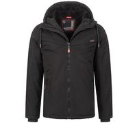 Winterjacke ALESSANDRO SALVARINI "ASLighty", Herren, Gr. S, schwarz, Obermaterial: 100% Polyester, Jacken Winterjacke, innen komplett mit warmem Teddyfell, Topseller (47360847-S) schwarz